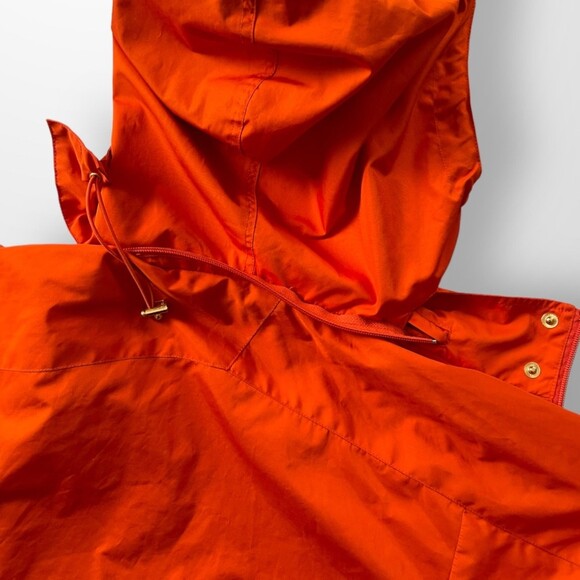 Polo Ralph Lauren Orange Windbreaker Jacket Petite Small - Picture 5 of 7